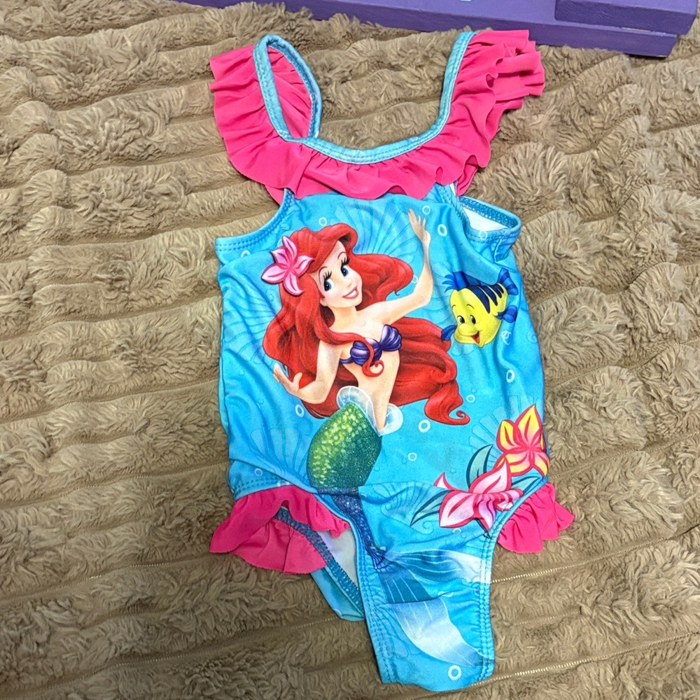 Disney Turquoise and White Swimsuit
